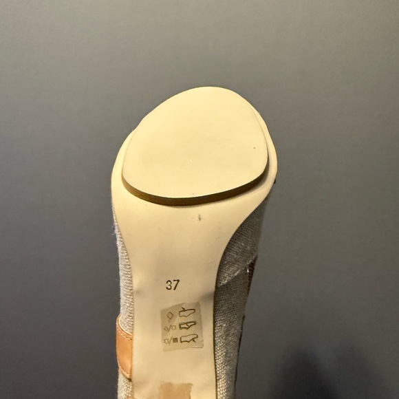 Stefanel Beige Heeled Boots - Picture 5 of 6